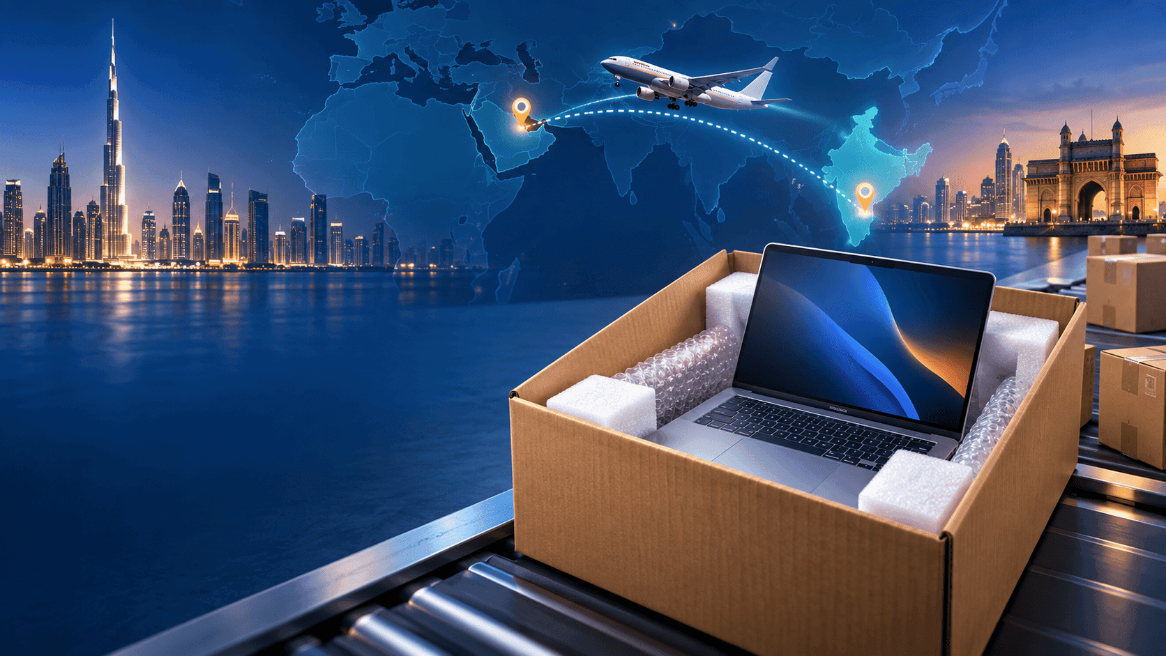 How to Ship a Laptop from Dubai to India: Complete 2026 Guide
